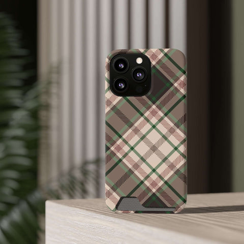 Checks - Card Holder Cases - phone cases Checks - Card Holder Cases - phone cases