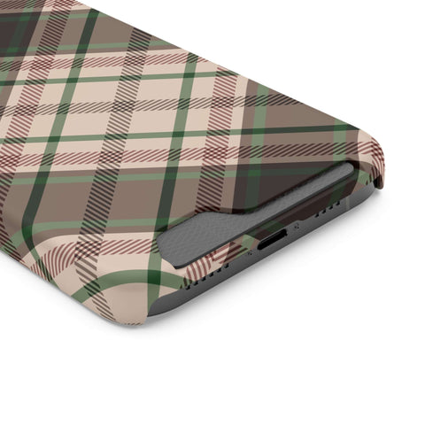 Checks - Card Holder Cases - phone cases Checks - Card Holder Cases - phone cases