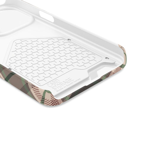 Checks - Card Holder Cases - phone cases Checks - Card Holder Cases - phone cases
