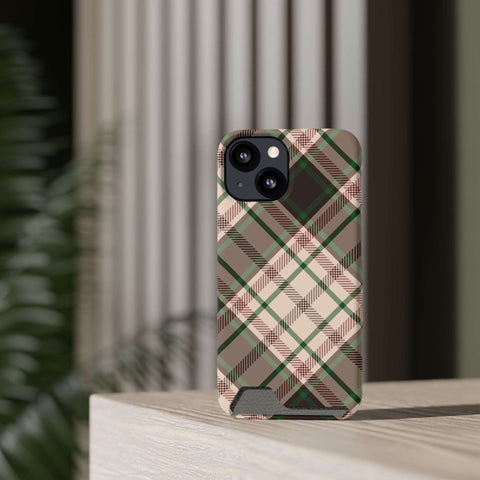 Checks - Card Holder Cases - phone cases Checks - Card Holder Cases - phone cases