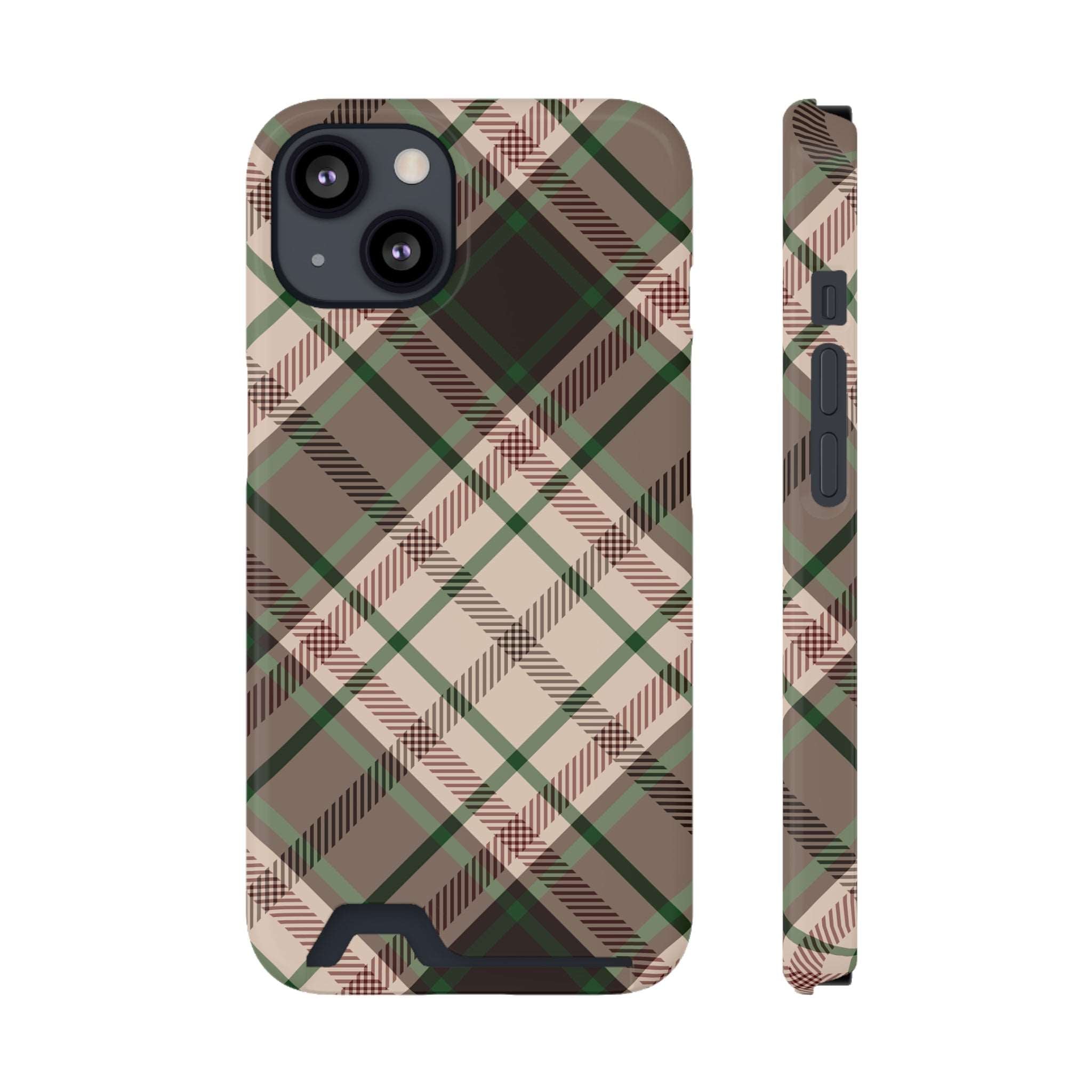 Checks - Card Holder Cases - phone cases Checks - Card Holder Cases - phone cases