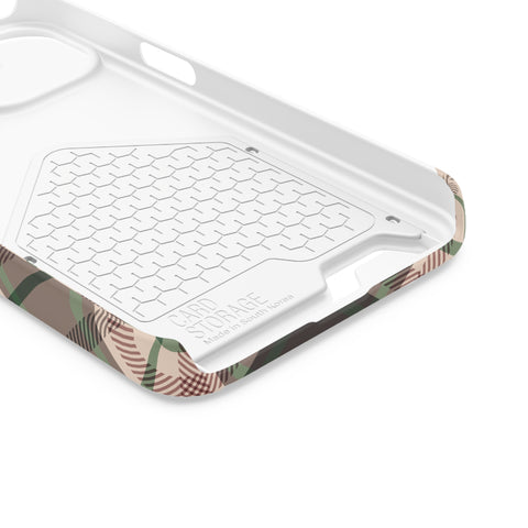 Checks - Card Holder Cases - phone cases Checks - Card Holder Cases - phone cases