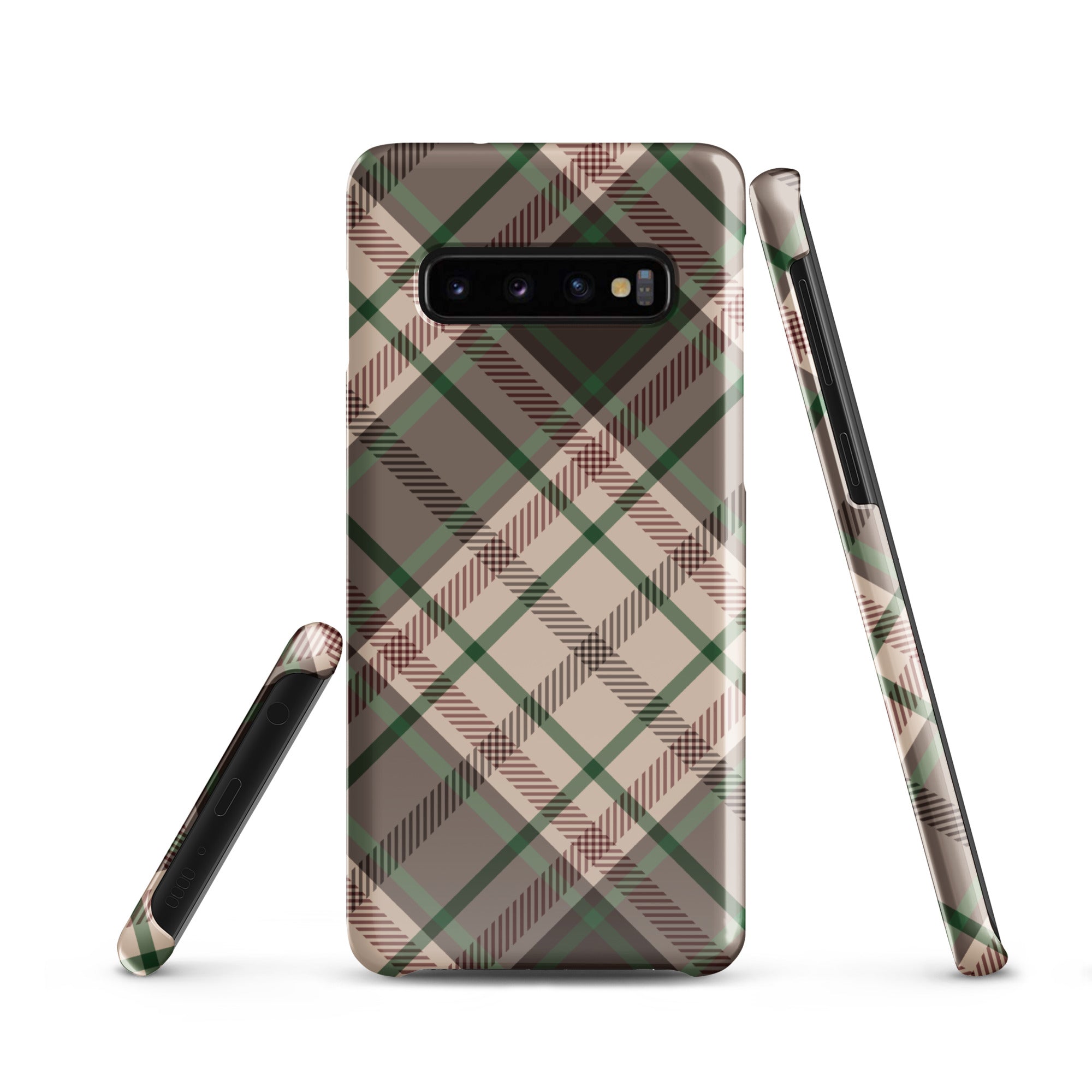 Checks - Samsung Snap case Glossy Samsung Galaxy S10 - phone cases Checks - Samsung Snap case Glossy Samsung Galaxy S10 - phone cases