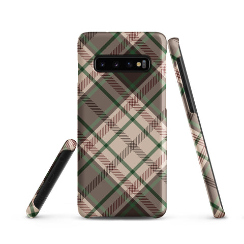 Checks - Samsung Snap case Matte Samsung Galaxy S10 - phone cases Checks - Samsung Snap case Matte Samsung Galaxy S10 - phone cases