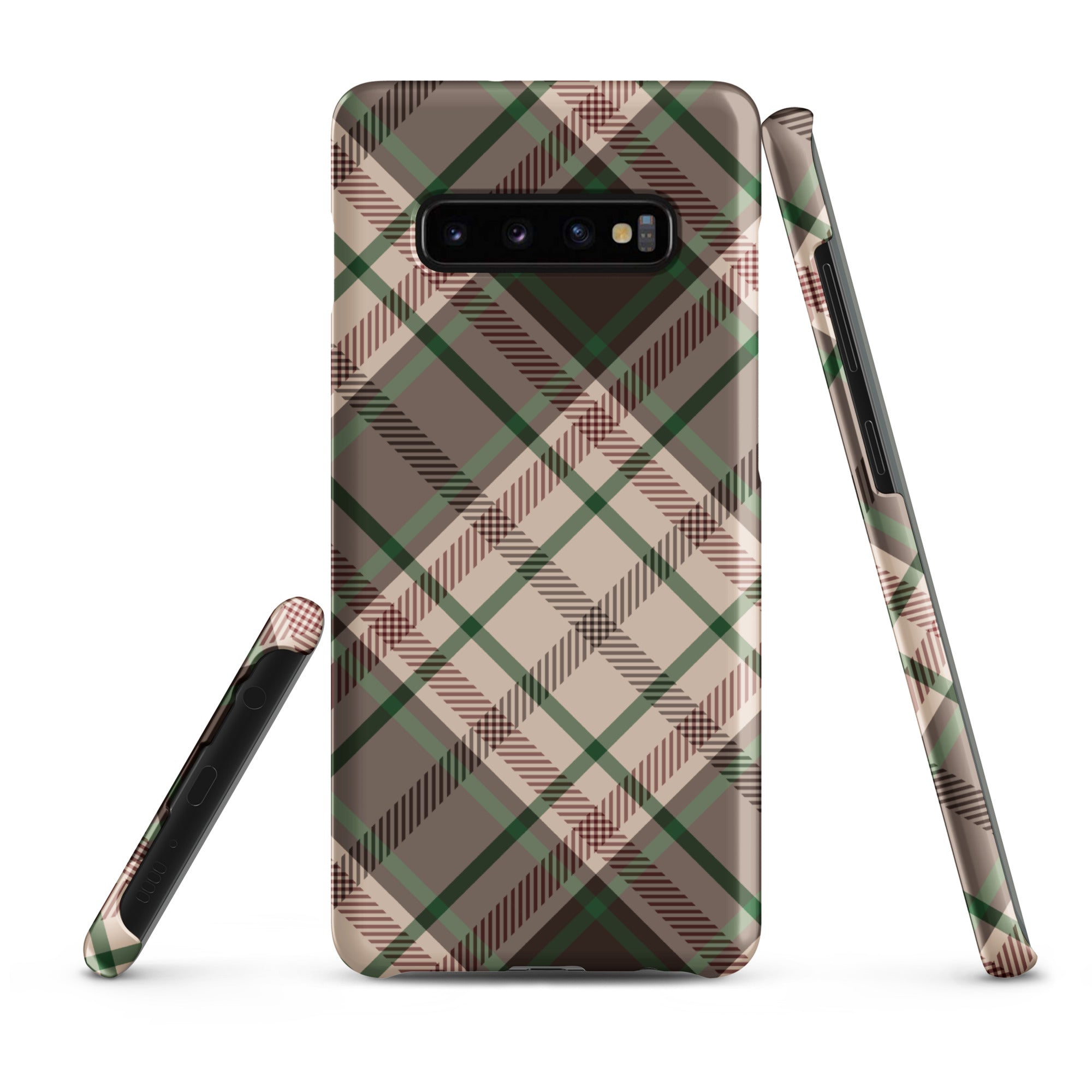 Checks - Samsung Snap case Matte Samsung Galaxy S10 Plus - phone cases Checks - Samsung Snap case Matte Samsung Galaxy S10 Plus - phone cases