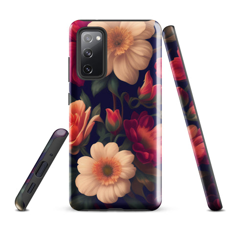 Floral - Samsung Tough Case Glossy Samsung Galaxy S20 FE - phone cases Floral - Samsung Tough Case Glossy Samsung Galaxy S20 FE - phone cases