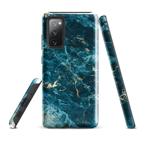 Liquid Blue marble - Samsung Tough Case Glossy Samsung Galaxy S20 FE - phone cases Liquid Blue marble - Samsung Tough Case Glossy Samsung Galaxy S20 FE - phone cases