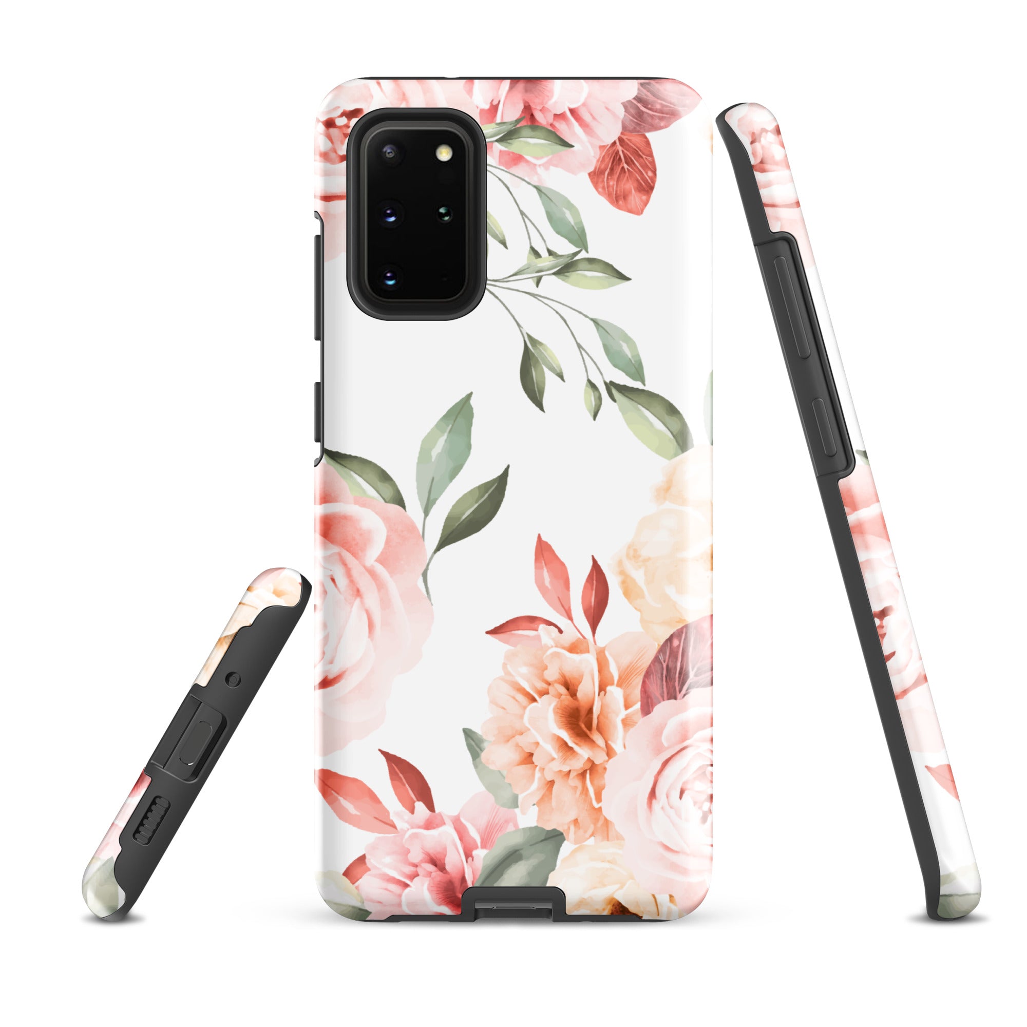Vintage Floral - Samsung Tough Case Glossy Samsung Galaxy S20 Plus - phone cases Vintage Floral - Samsung Tough Case Glossy Samsung Galaxy S20 Plus - phone cases