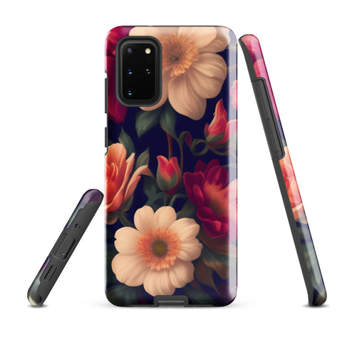 Floral - Samsung Tough Case Glossy Samsung Galaxy S20 Plus - phone cases Floral - Samsung Tough Case Glossy Samsung Galaxy S20 Plus - phone cases