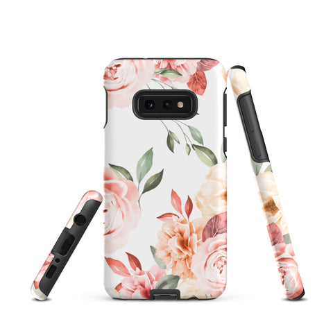 Vintage Floral - Samsung Tough Case Matte Samsung Galaxy S10e - phone cases Vintage Floral - Samsung Tough Case Matte Samsung Galaxy S10e - phone cases