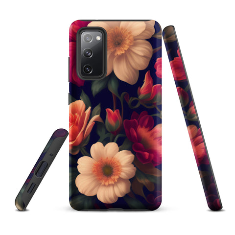 Floral - Samsung Tough Case Matte Samsung Galaxy S20 FE - phone cases Floral - Samsung Tough Case Matte Samsung Galaxy S20 FE - phone cases