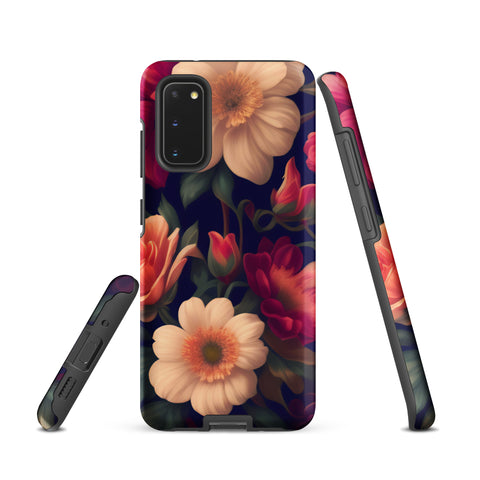 Floral - Samsung Tough Case Matte Samsung Galaxy S20 - phone cases Floral - Samsung Tough Case Matte Samsung Galaxy S20 - phone cases