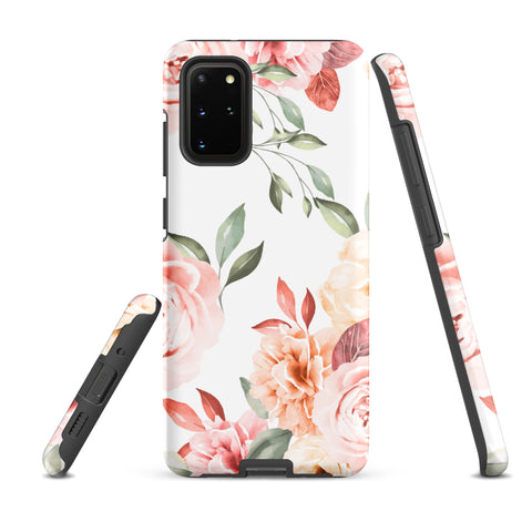 Vintage Floral - Samsung Tough Case Matte Samsung Galaxy S20 Plus - phone cases Vintage Floral - Samsung Tough Case Matte Samsung Galaxy S20 Plus - phone cases