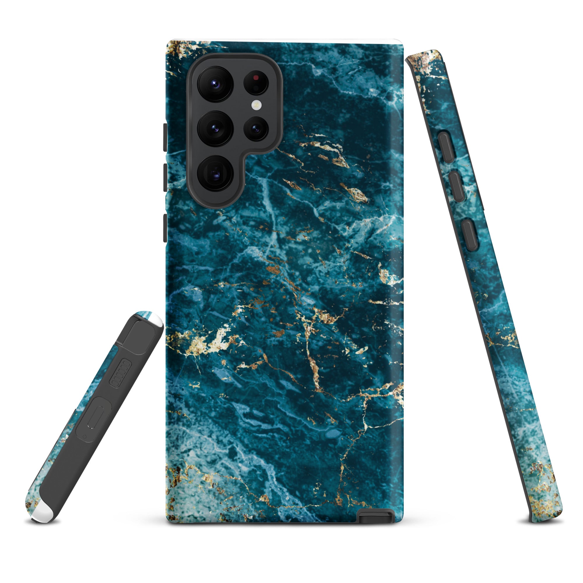 Liquid Blue marble - Samsung Tough Case Matte Samsung Galaxy S22 Ultra - phone cases Liquid Blue marble - Samsung Tough Case Matte Samsung Galaxy S22 Ultra - phone cases