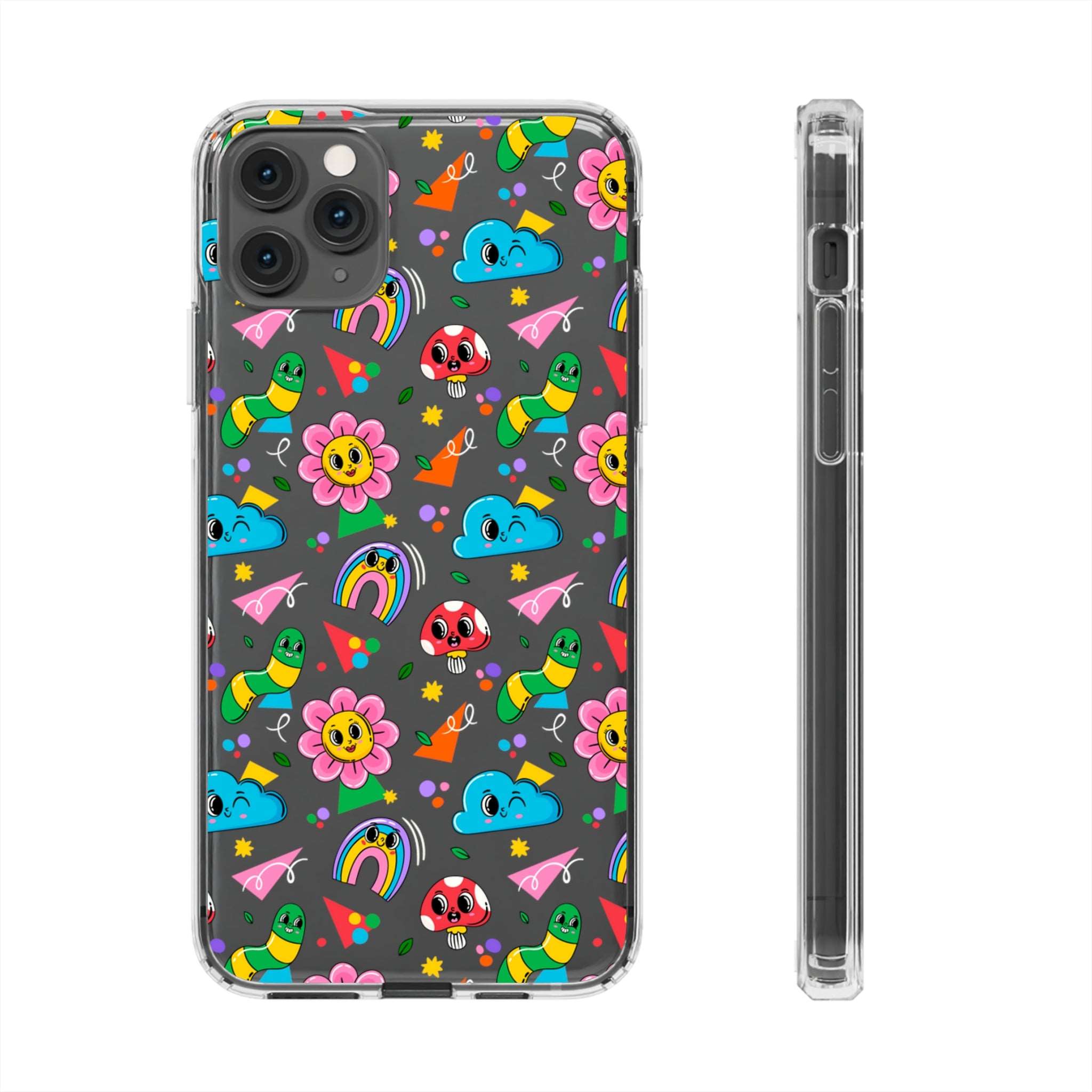 Colorful Characters - iPhone Clear Cases iPhone 11 Pro Max Without gift packaging - phone cases