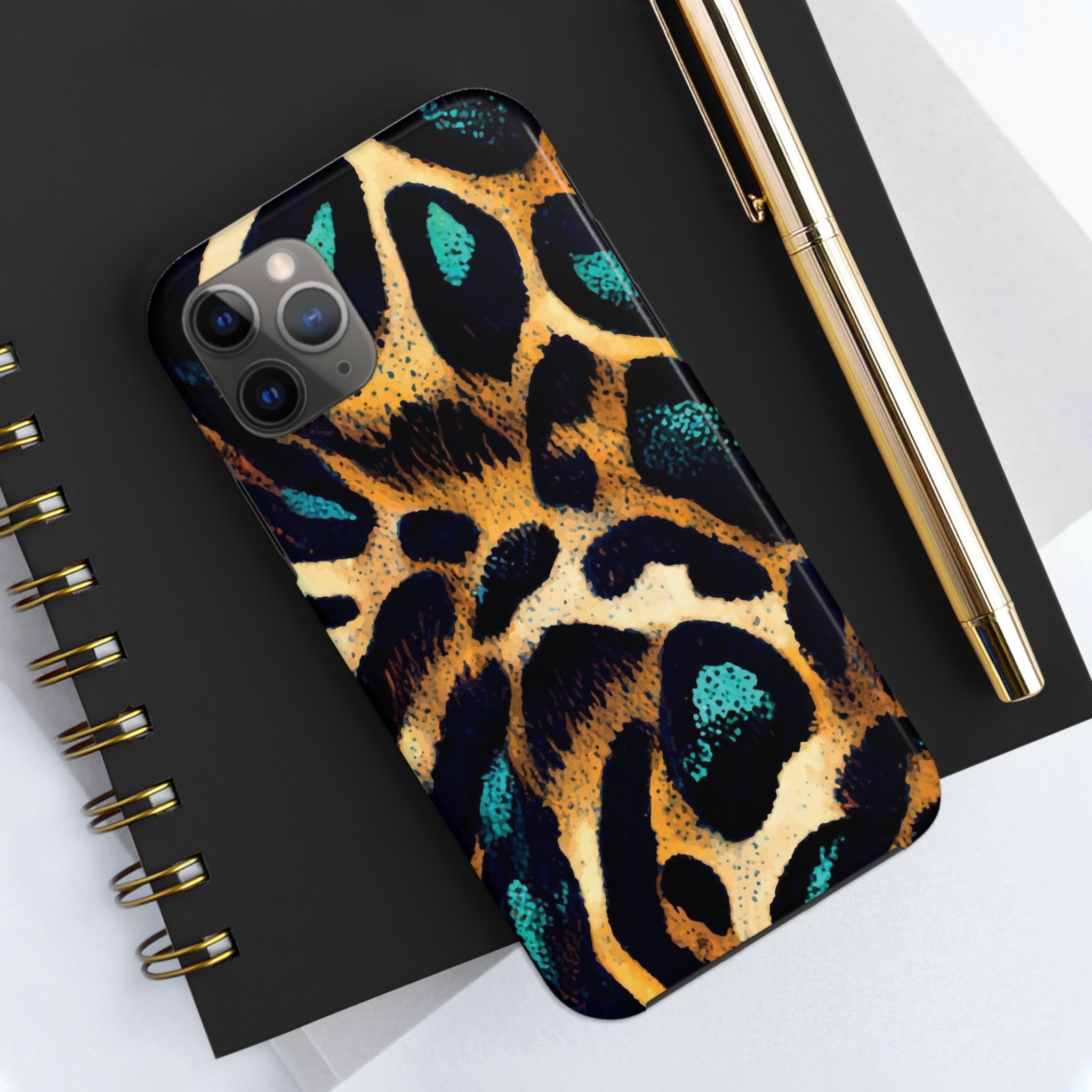 Dark Leopard - iPhone Tough Cases - phone cases