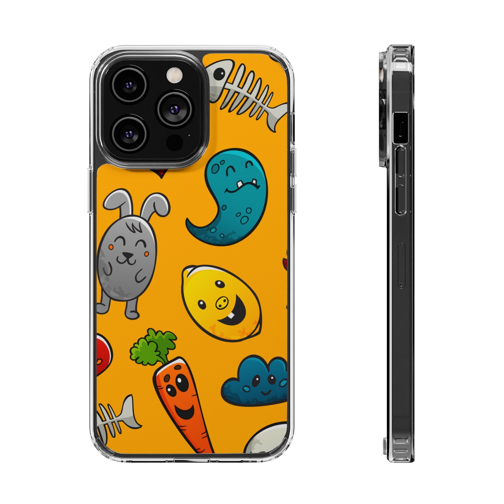 Fun Characters - iPhone Clear Cases iPhone 14 Pro Max Without gift packaging - phone cases