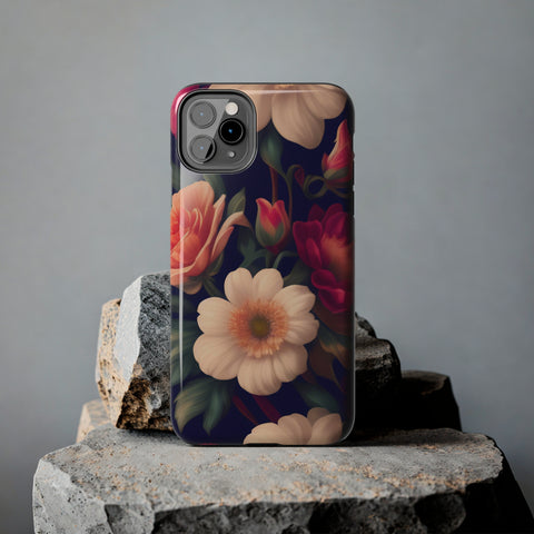 floral - iPhone Tough Cases - phone cases