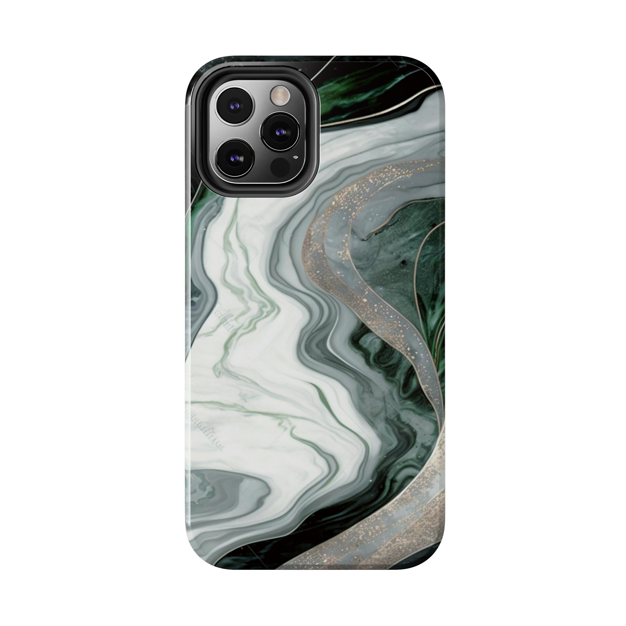 Green Marble - iPhone Tough Cases - phone cases