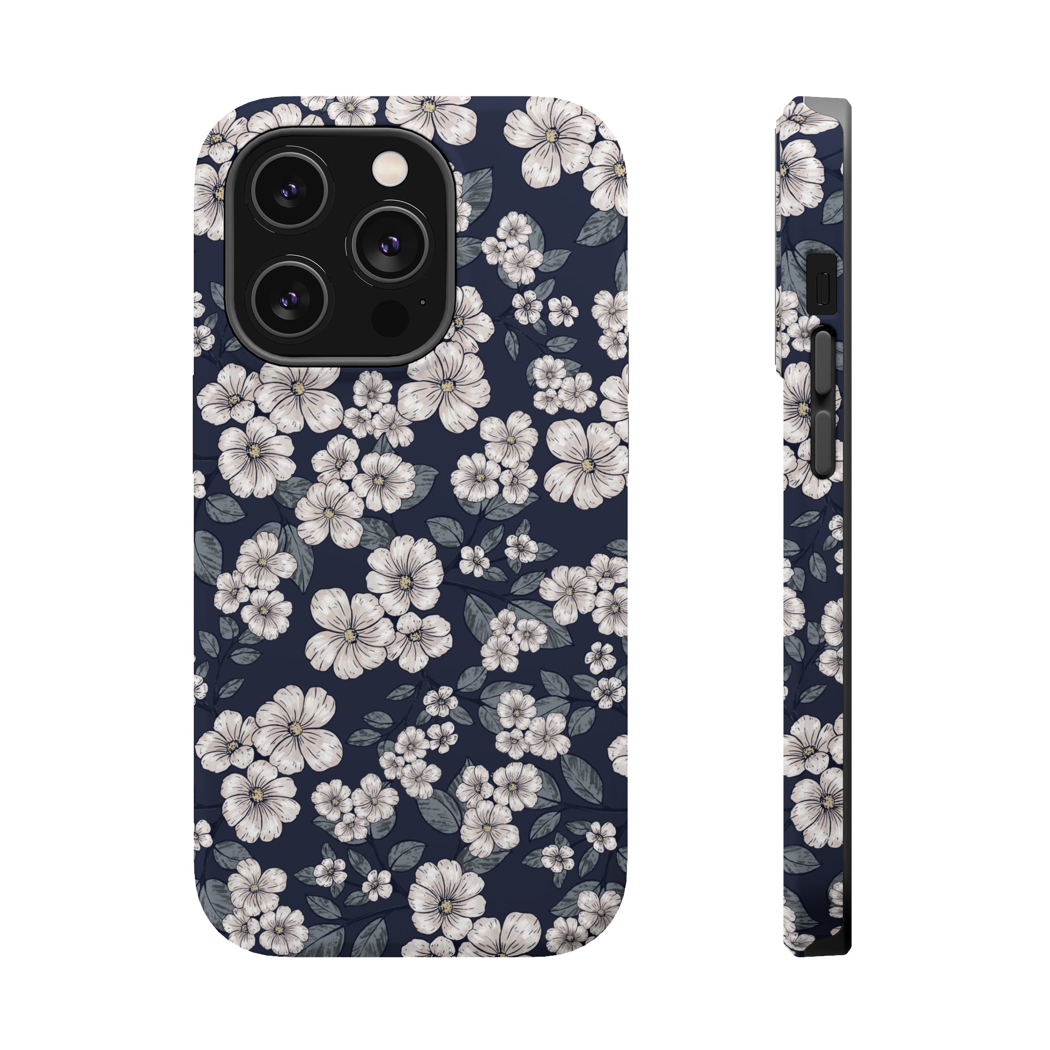 Floral - MagSafe Cases iPhone 14 Pro Matte - phone cases