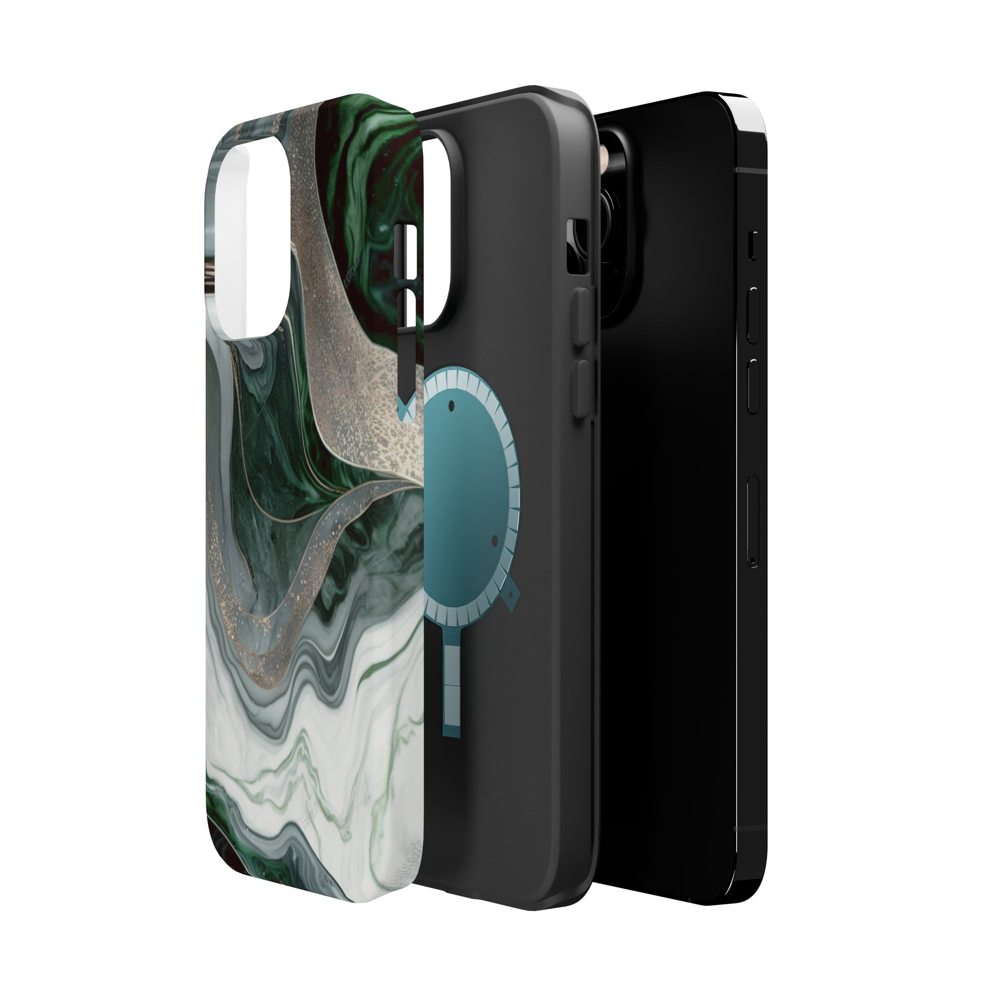 Green Marble - MagSafe Cases - phone cases