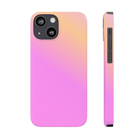 Gradient Pink - iPhone Slim Cases iPhone 13 Mini - phone cases