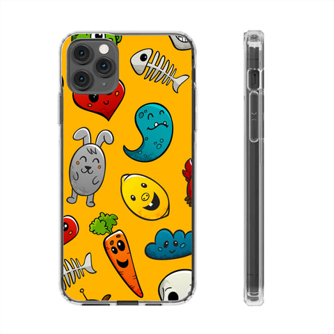 Fun Characters - iPhone Clear Cases iPhone 11 Pro Max Without gift packaging - phone cases