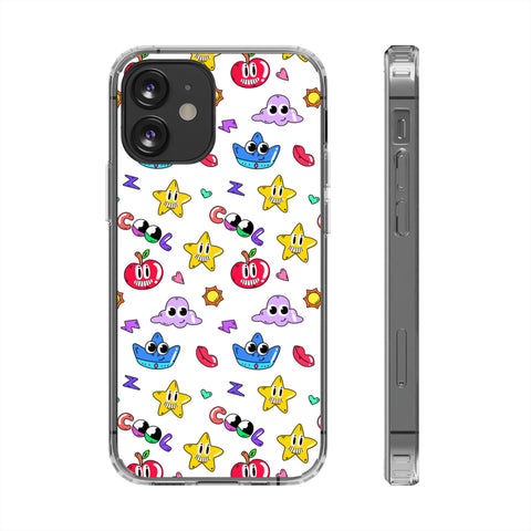 Mix Cartoon - iPhone Clear Cases iPhone 12 Mini Without gift packaging - phone cases