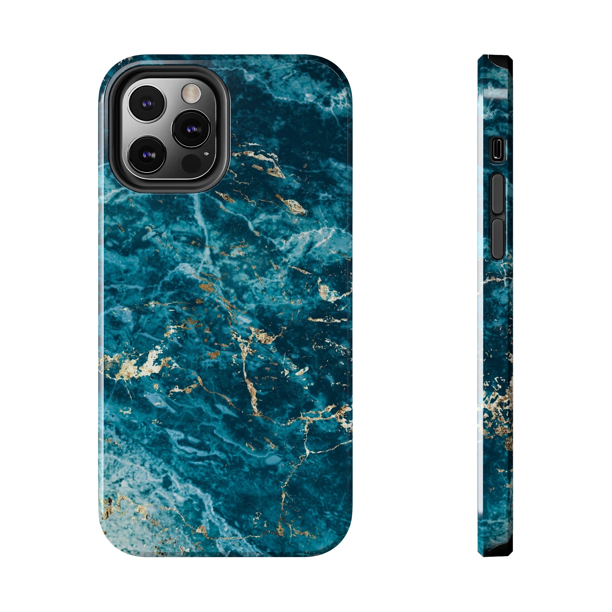 Liquid Blue marble - iPhone Tough Cases iPhone 12 Pro - phone cases