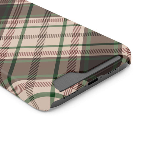 Checks - Card Holder Cases - phone cases