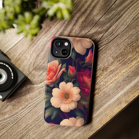 floral - iPhone Tough Cases - phone cases