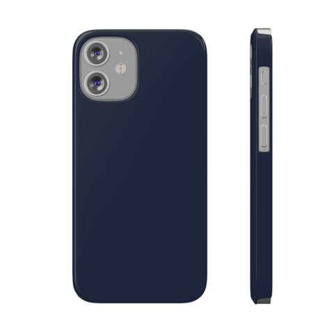 Dark Blue - iPhone Slim Cases iPhone 12 Mini - phone cases