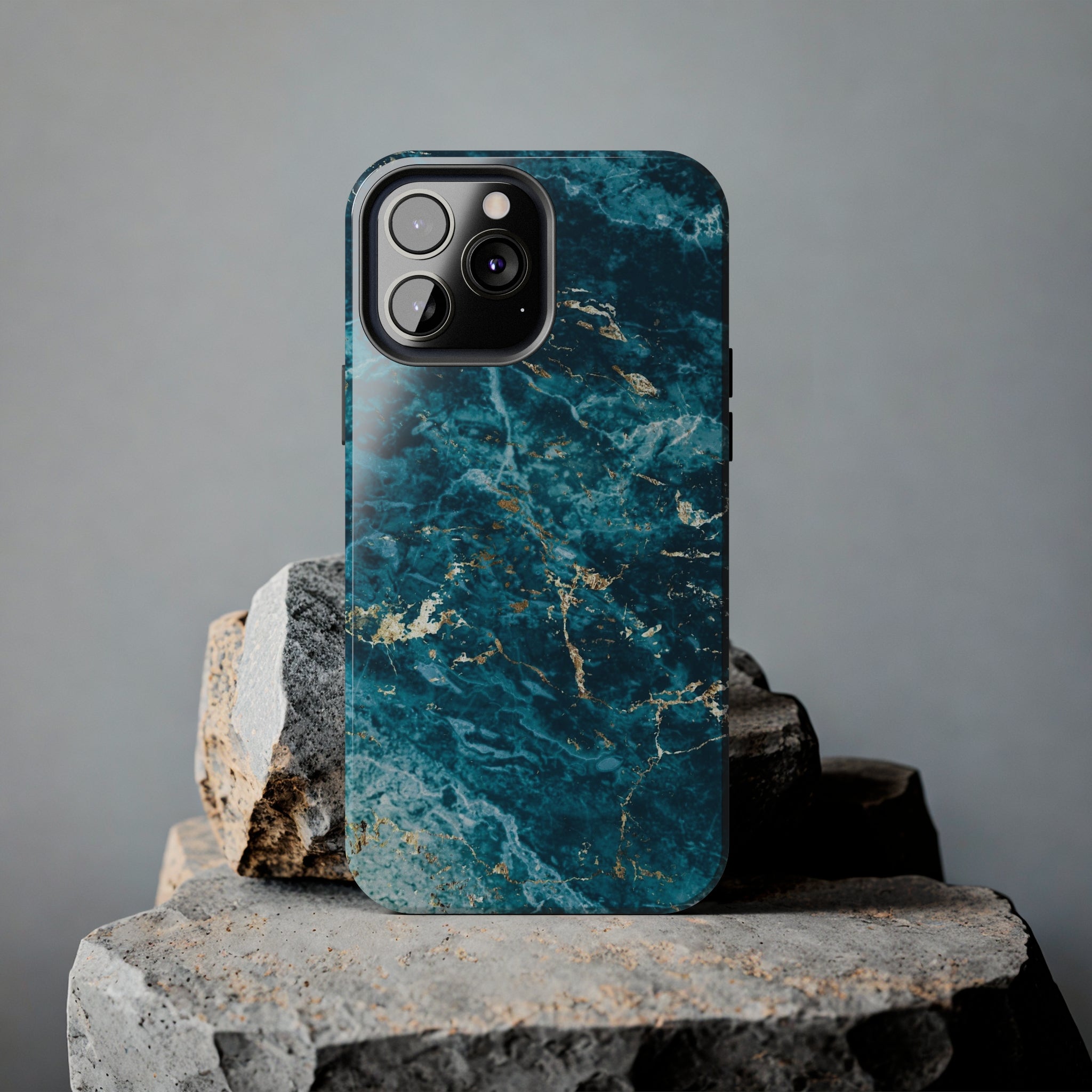 Liquid Blue marble - iPhone Tough Cases - phone cases