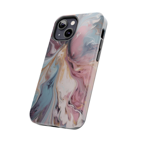 Liquid colored marble - iPhone Tough Cases - phone cases