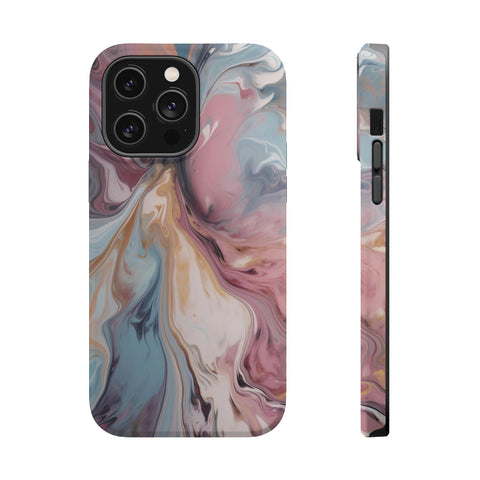 Liquid colored marble - MagSafe Cases iPhone 14 Pro Max Matte - phone cases