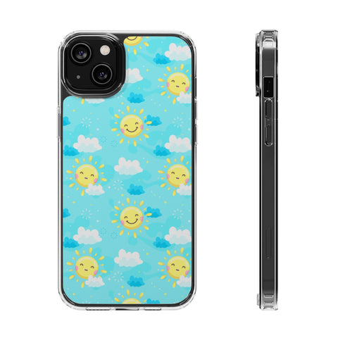 Sun Smile - iPhone Clear Cases iPhone 14 Plus Without gift packaging - phone cases