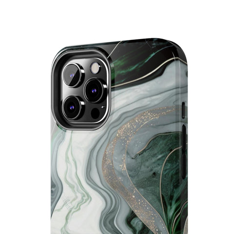 Green Marble - iPhone Tough Cases - phone cases