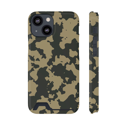 Army Skin - Card Holder Cases iPhone 13 Mini Glossy With gift packaging - phone cases