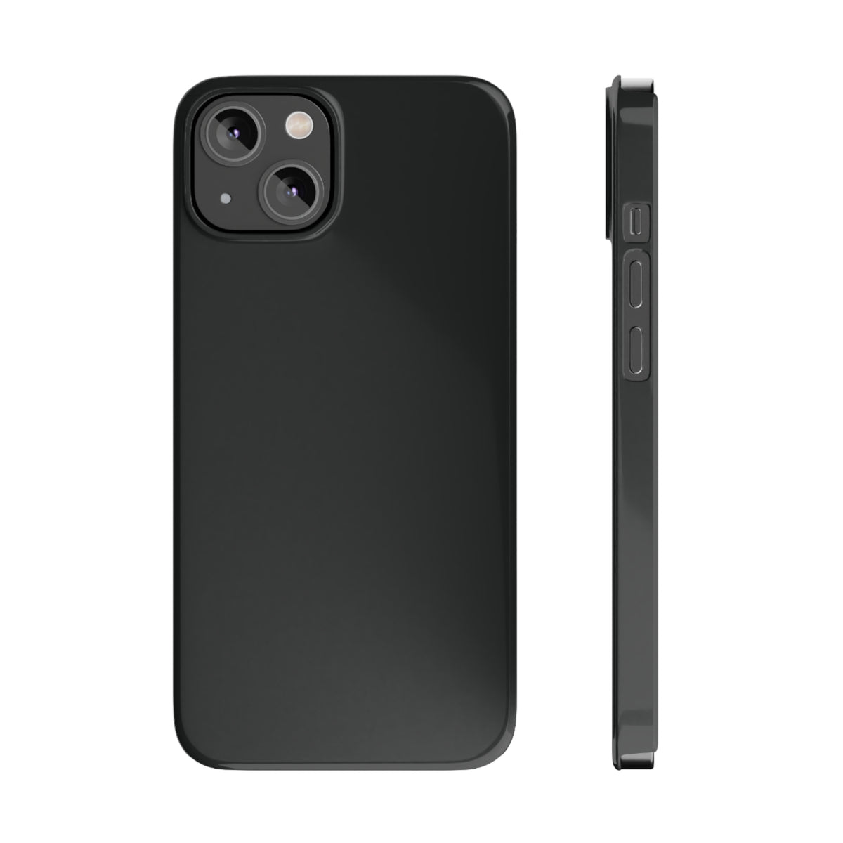 Coal Black - iPhone Slim Cases iPhone 14 - phone cases