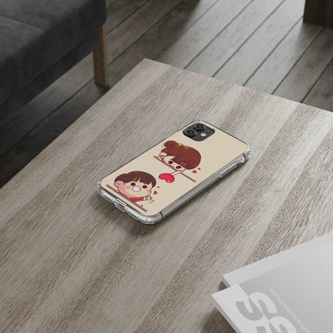 Couples - iPhone Clear Cases - phone cases