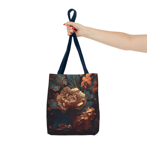 Tote Bag | Dark Floral Design