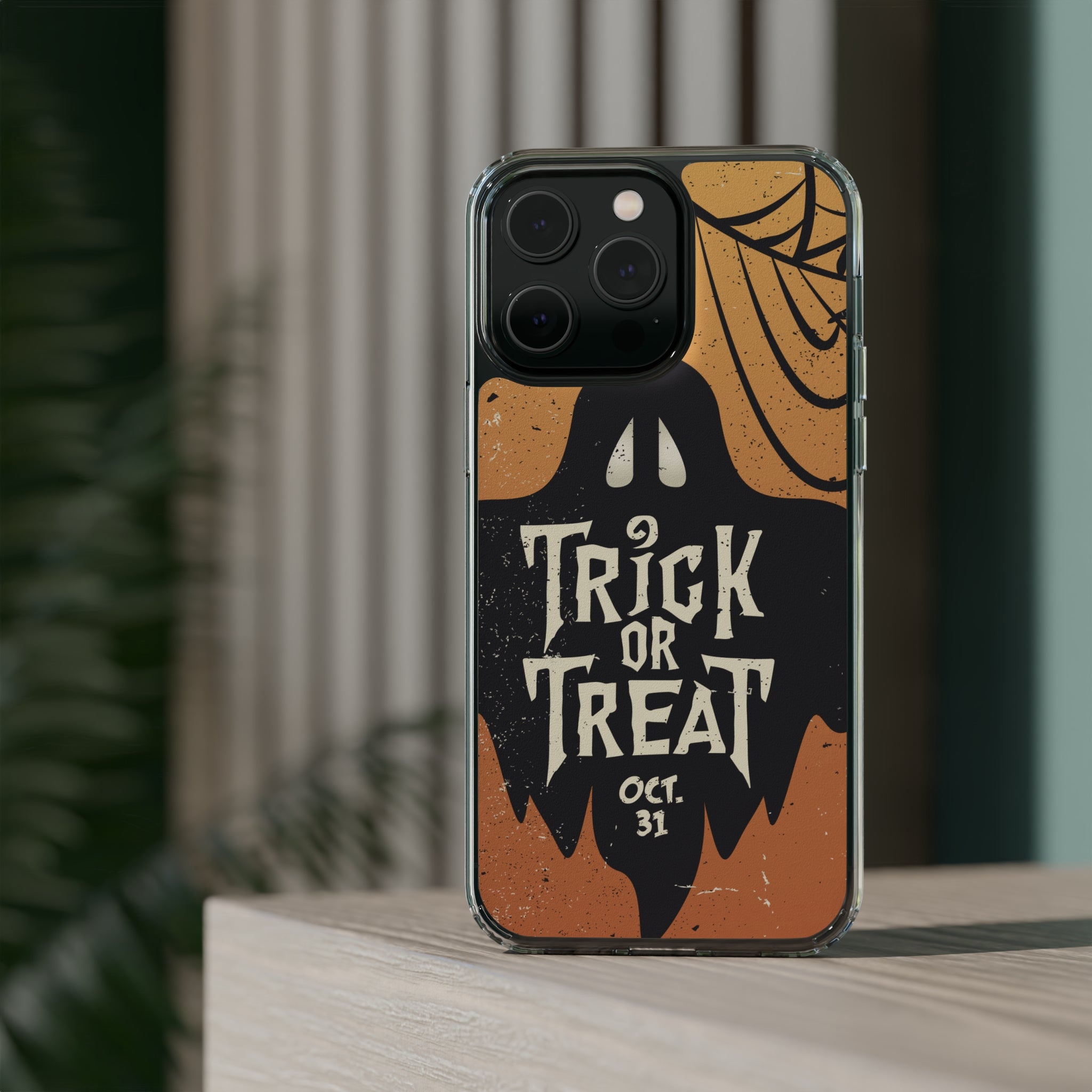 Halloween - iPhone Clear Cases - phone cases