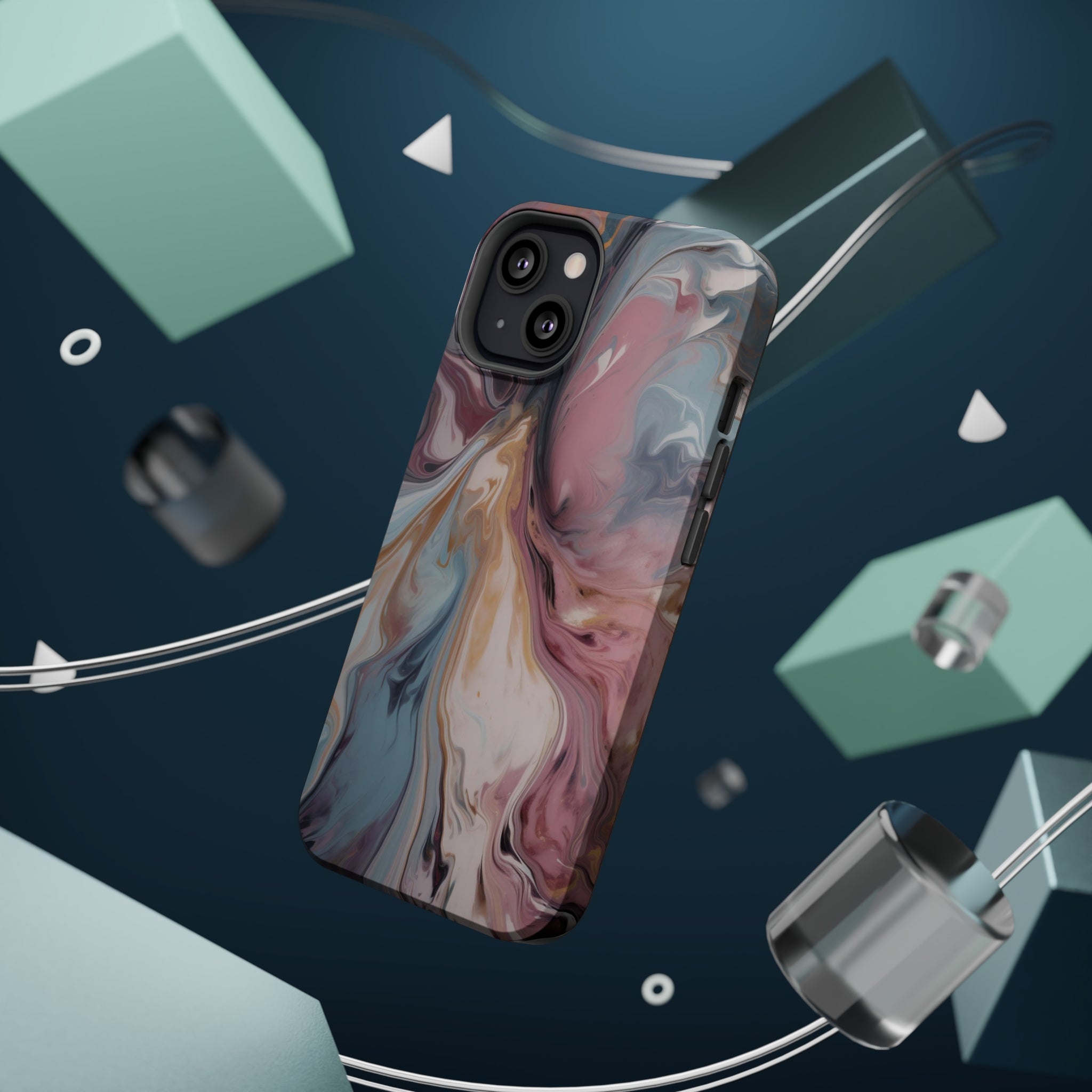 Liquid colored marble - MagSafe Cases - phone cases