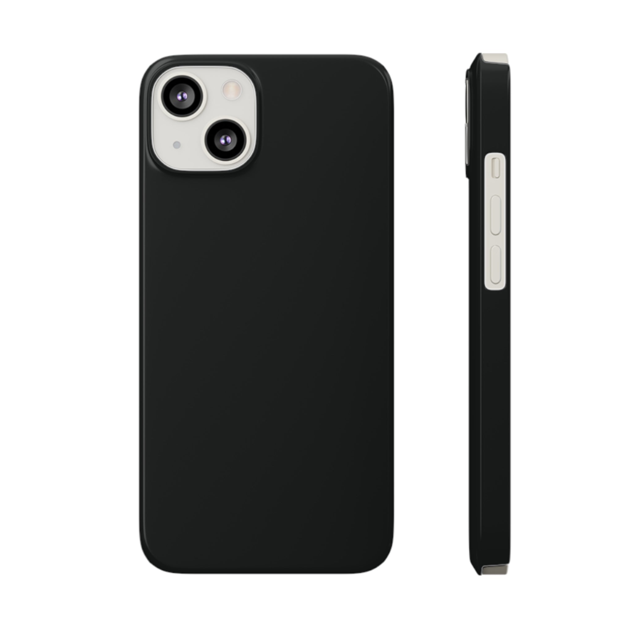 Coal Black - iPhone Slim Cases iPhone 13 - phone cases