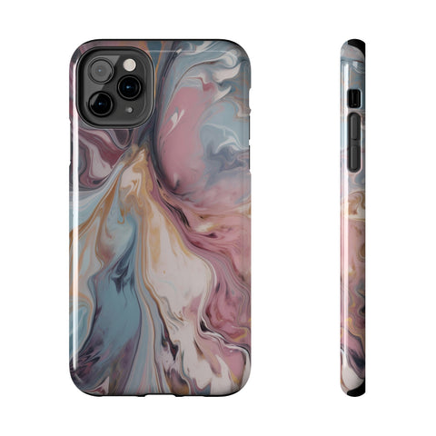 Liquid colored marble - iPhone Tough Cases iPhone 11 Pro Max - phone cases