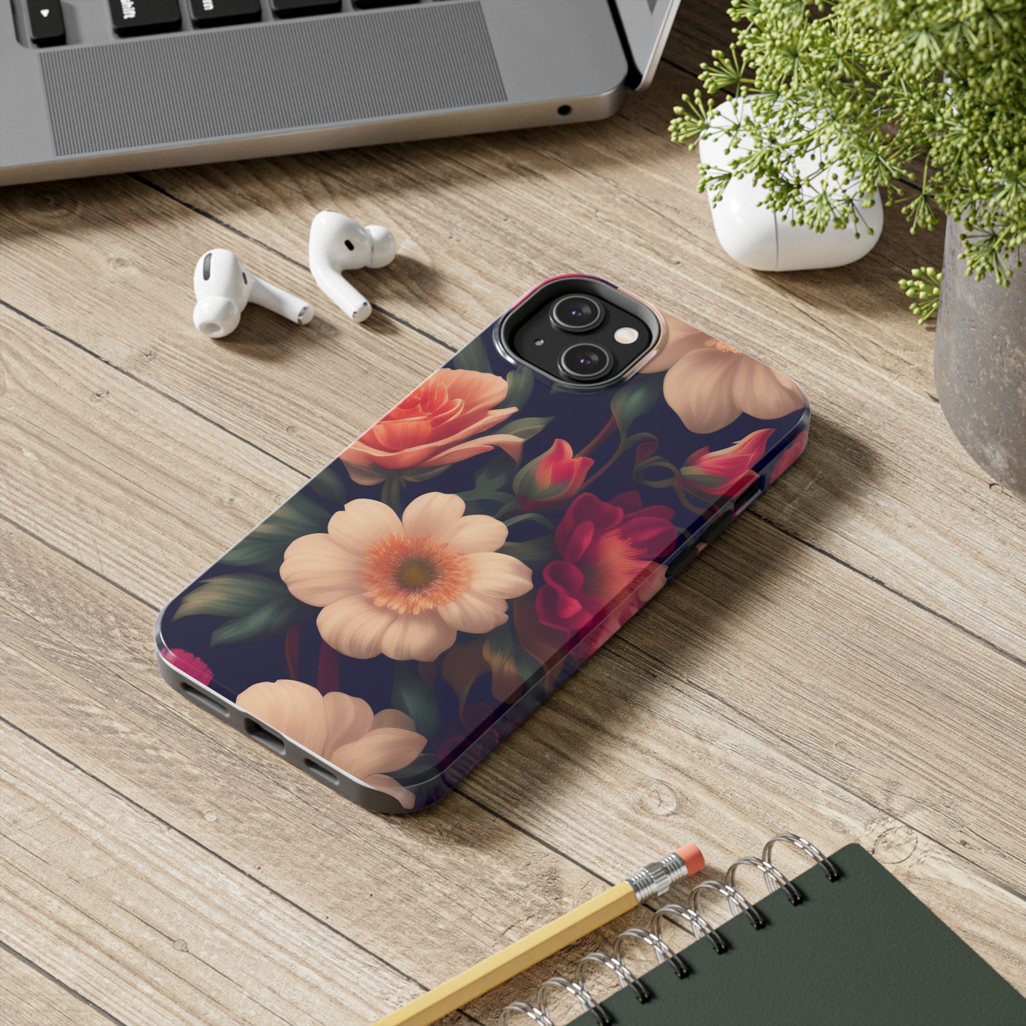 floral - iPhone Tough Cases - phone cases