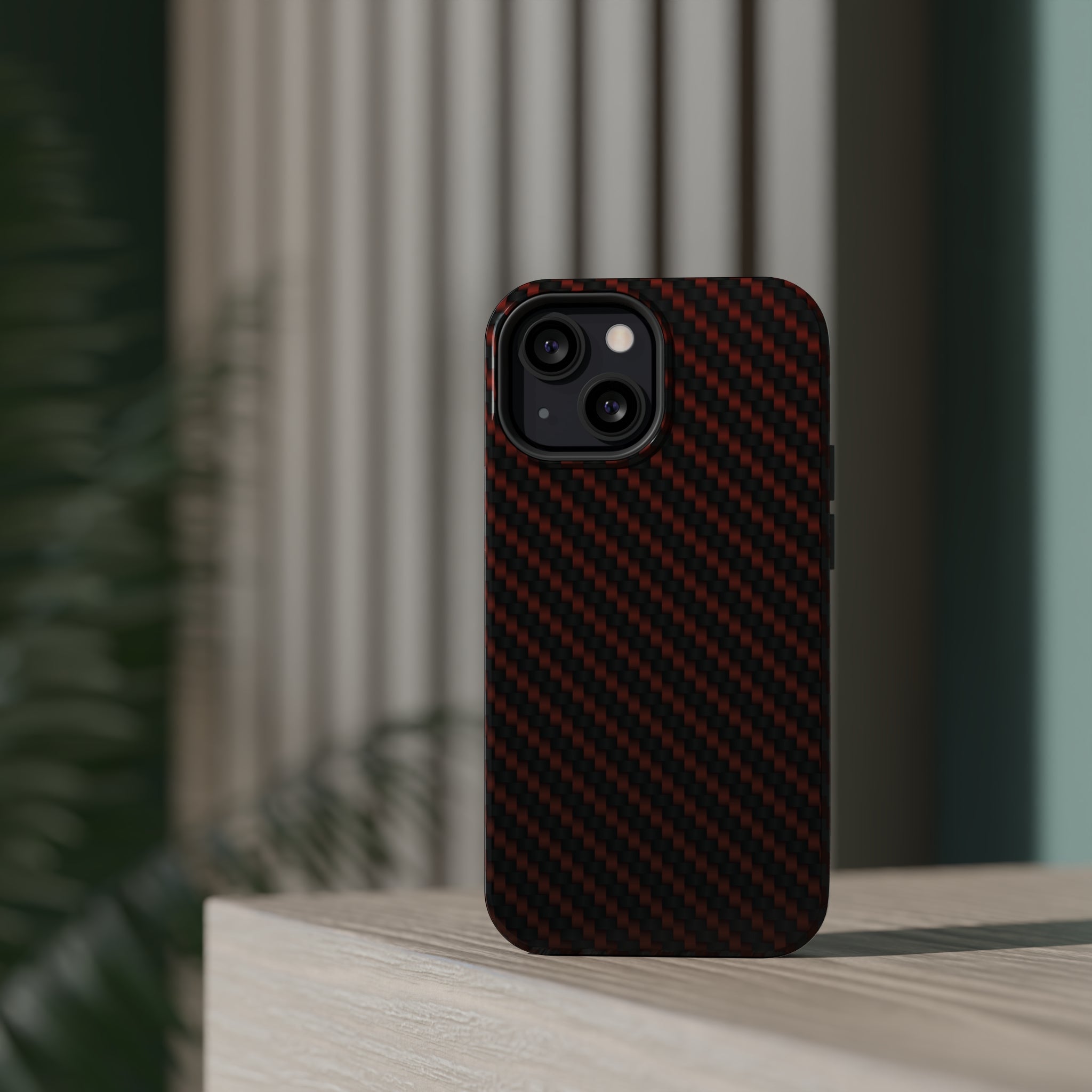 Red carbon fiber - MagSafe Cases - phone cases