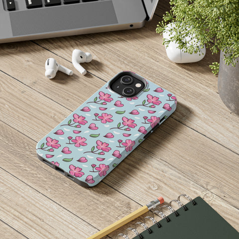 Cherry Blossom - iPhone Tough Cases - phone cases