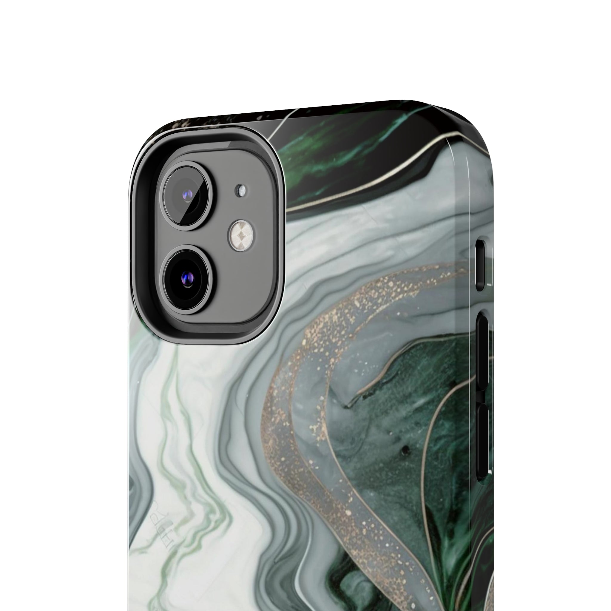 Green Marble - iPhone Tough Cases - phone cases