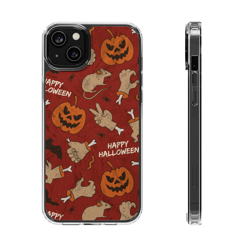 Halloween - iPhone Clear Cases iPhone 14 Plus Without gift packaging - phone cases